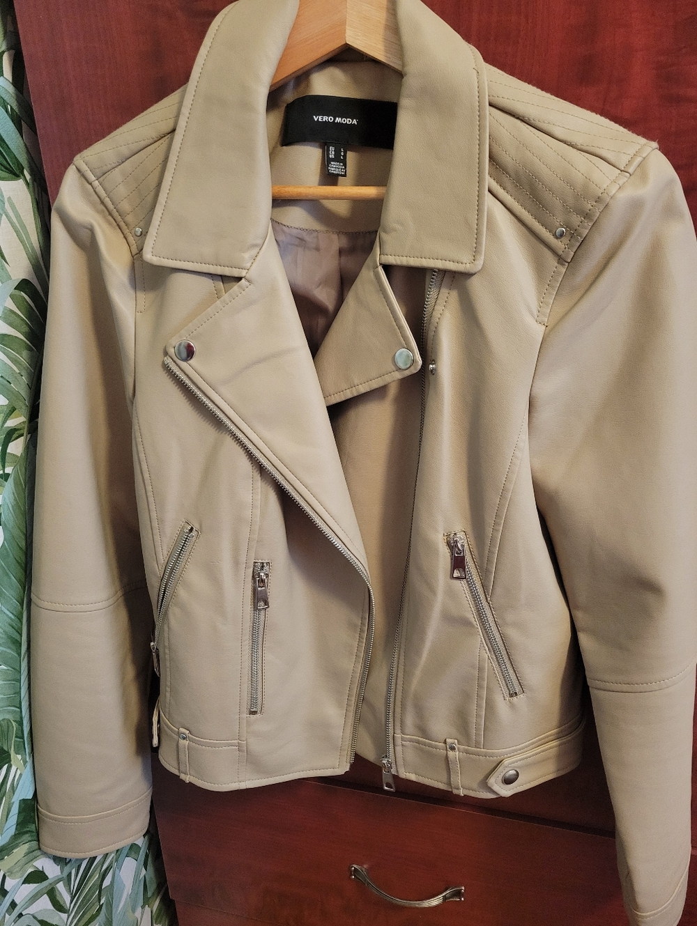 Faux Leather Jacket New (Without Tags)